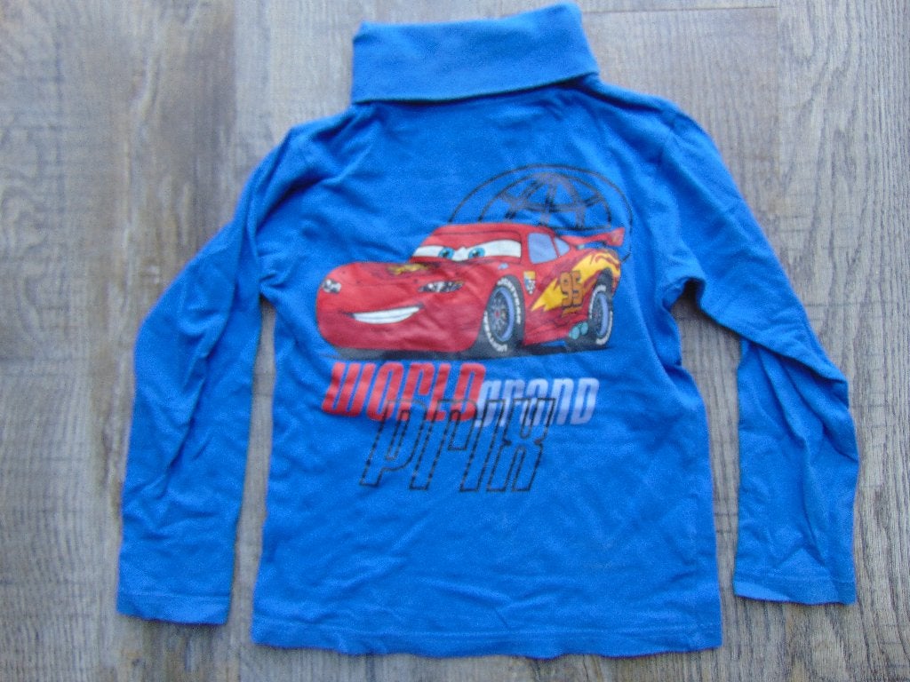 Cars longsleeve blauw maat 110 T-shirt lange mouwen, Ophalen of Verzenden, Zo goed als nieuw, Shirt of Longsleeve, Jongen