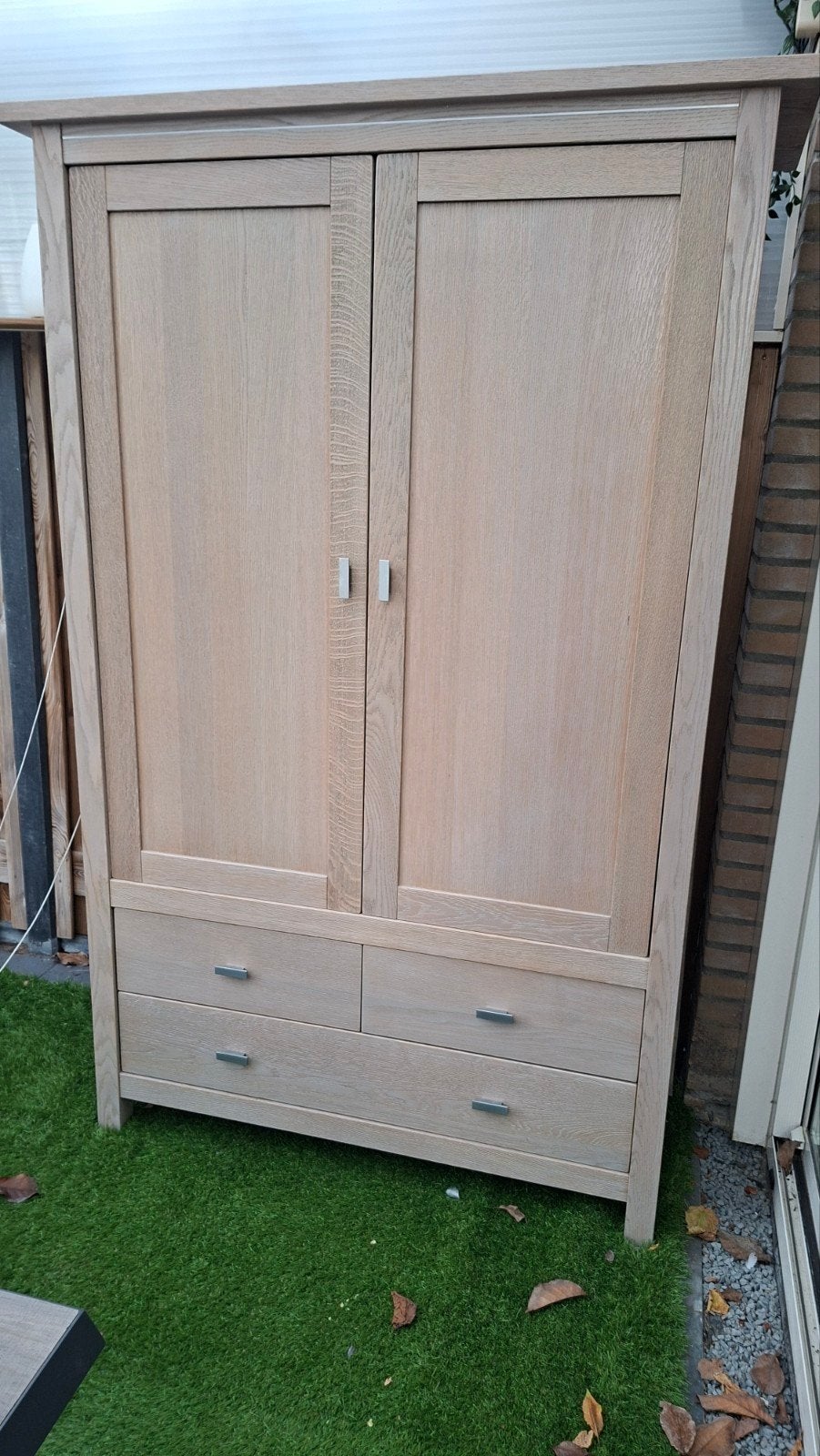 kasten massief eiken, Ophalen, 50 tot 70 cm, 100 cm of meer, 105 cm of meer