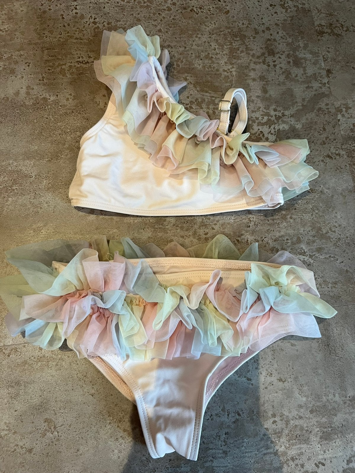 Angels Face bikini met roesjes maat 104, Maat 104, Bikiniset, Meisje, Angels face