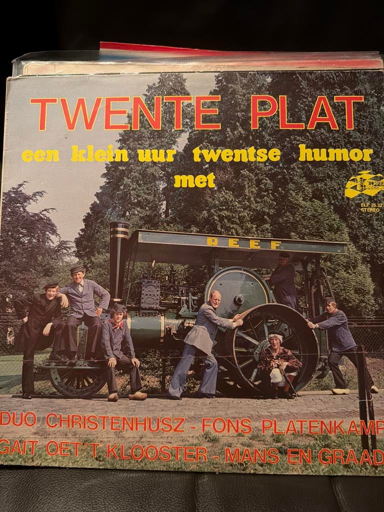 T7.  Twente Plat - Een Klein Uur Twentse Humor (LP), Cd's en Dvd's, Vinyl | Nederlandstalig, Ophalen of Verzenden, Gebruikt, 12 inch