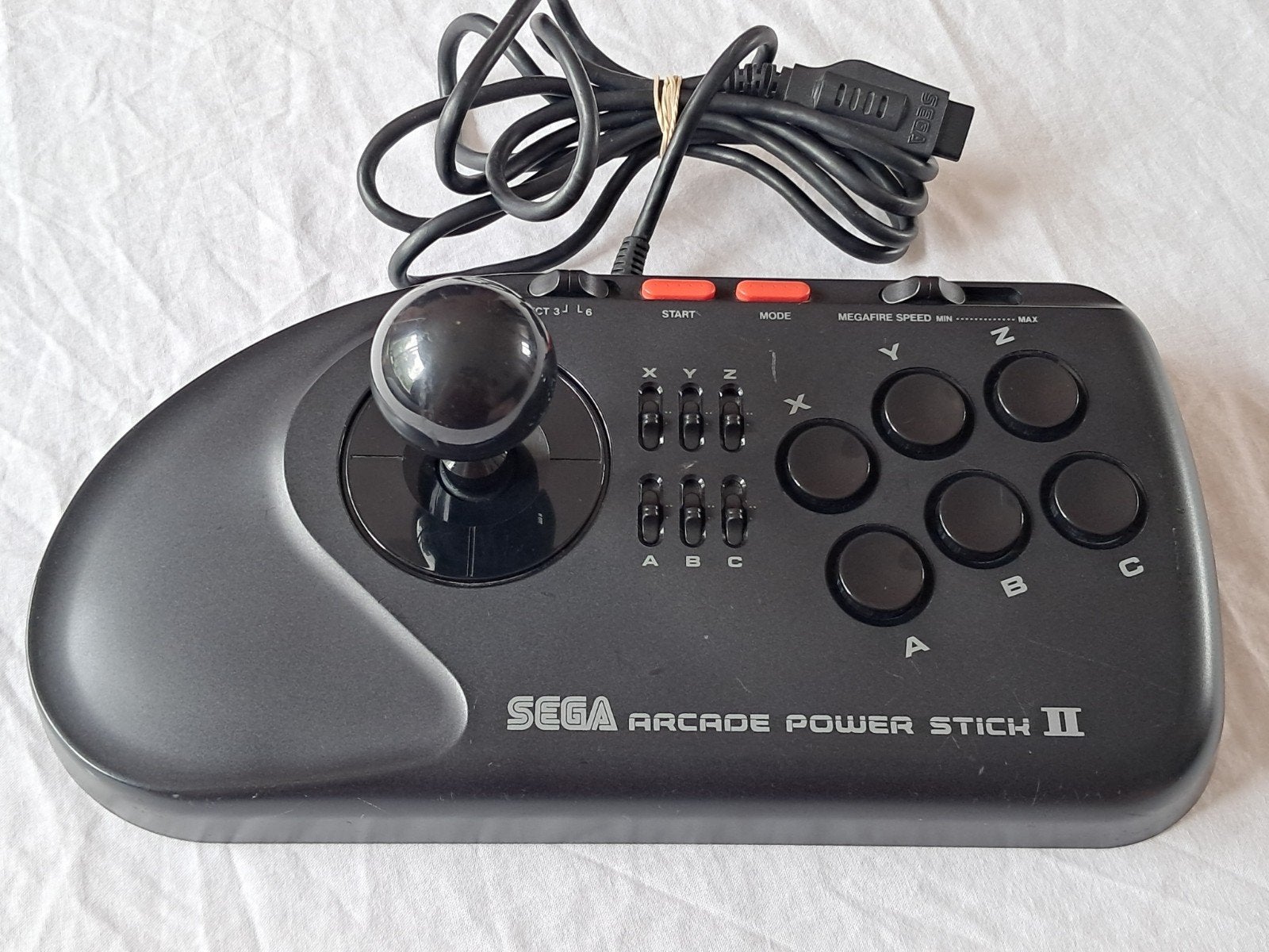 SEGA Arcade Power Stick II (2) / Gamepad - SEGA Mega Drive, Gebruikt, Shooter, 1 speler, Eén computer