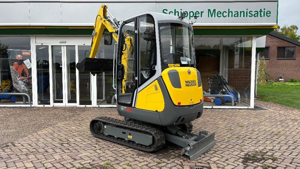 Wacker Neuson ET20, Ophalen, Graafmachine