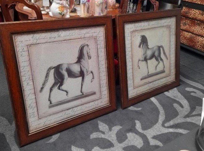 2 x mooie schilderijen 45.00 p.s, Huis en Inrichting, Woonaccessoires | Lijsten, Ophalen
