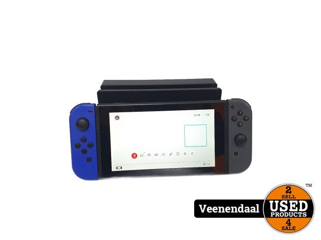 Nintendo Switch V2 Compleet in Zeer Nette Staat, Spelcomputers en Games, Spelcomputers | Nintendo Switch, Zo goed als nieuw