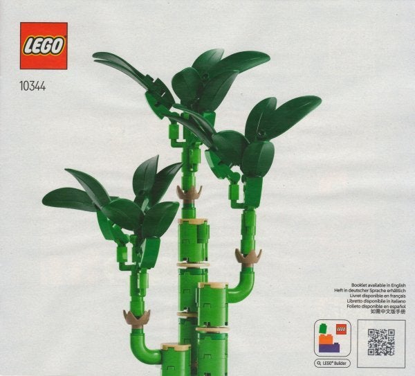 Lego 10344 Botanicals, Overige thema's, Lego, Compleet, Ophalen of Verzenden