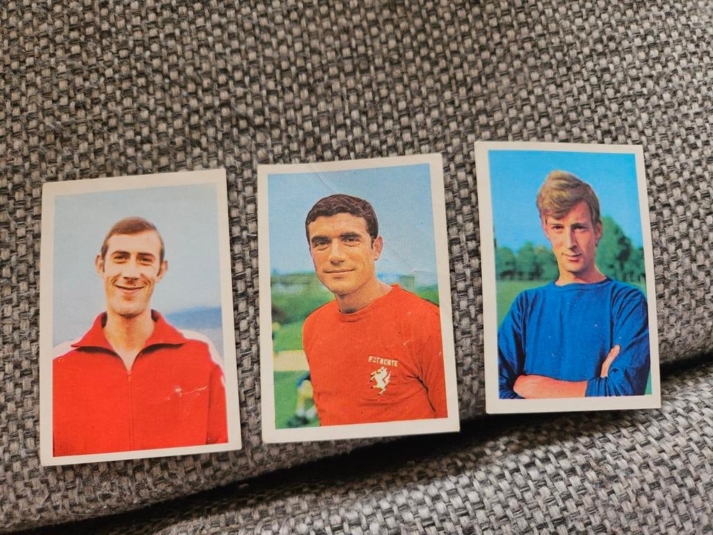 Vintage Voetbalplaatjes: ADO, FC Twente, Haarlem, Ophalen of Verzenden, Gebruikt, Overige binnenlandse clubs, Spelerskaart