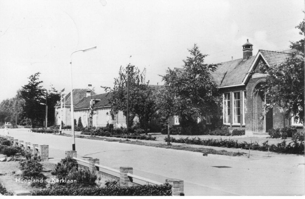 Hoogland Kerklaan, Verzenden, 1940 tot 1960, Gelopen, Utrecht