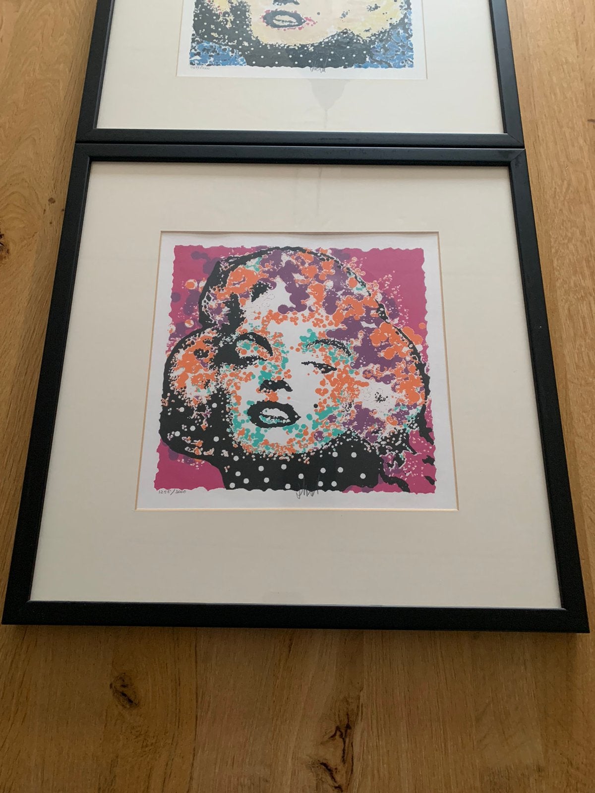 Zeefdruk set Ad van Hassel Marilyn Monroe, Gesigneerd, Ophalen, Portret en Figuren, Zeefdruk