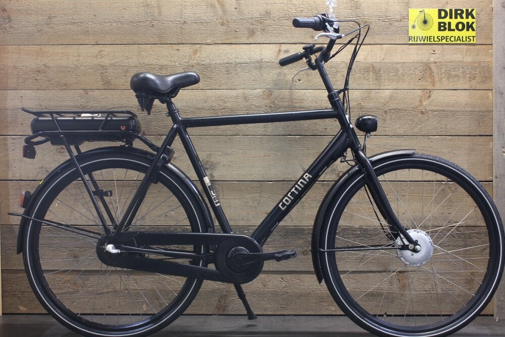 Cortina E-U1 FM 3v H61 450Wh mat zwart met 6 mnd garantie, Niet ingevuld, Gebruikt, Niet ingevuld, Niet ingevuld