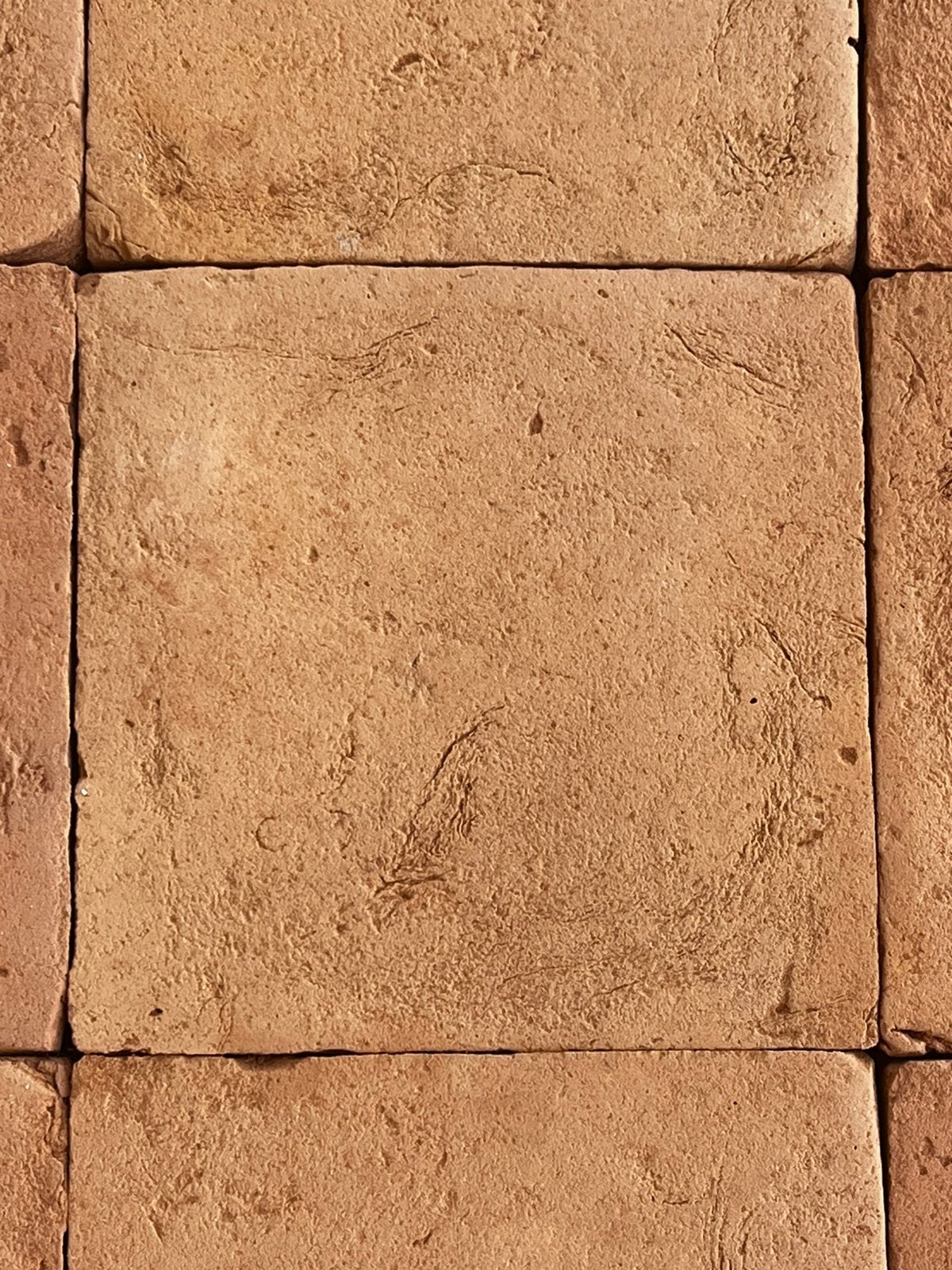 Handgemaakte Terracotta Artisan Umbria Tegels 21x21x2,5cm, Ophalen, Overige materialen, Nieuw, 5 tot 10 m²