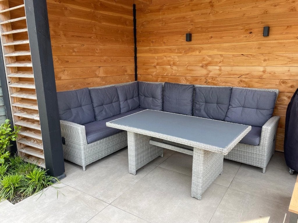 Loungeset dining, Ophalen, Bank, Gebruikt, 6 zitplaatsen