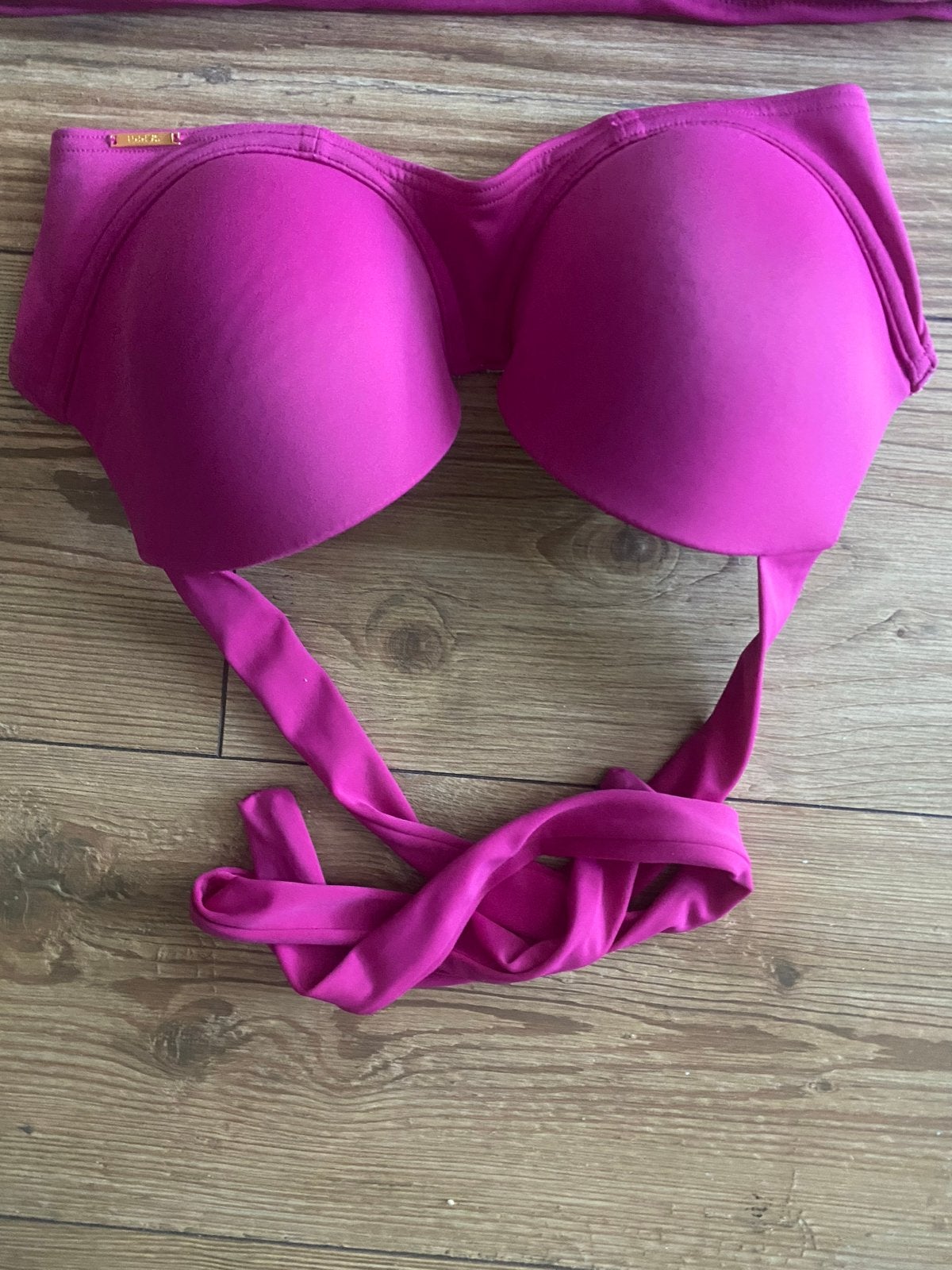 Sapph cyclaamkleurige bikini, maat 40/42, cup C/D, Ophalen of Verzenden, Zo goed als nieuw, Paars, Bikini