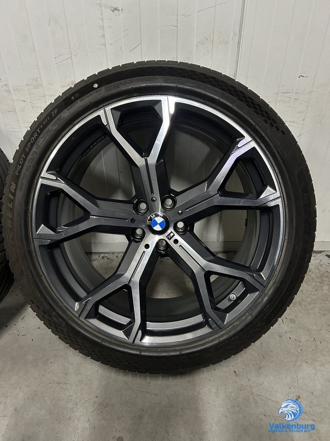 6-7mm! Originele BMW X5 X6 G05 G06 Style 741M 21 inch antrac, Auto-onderdelen, Banden en Velgen, Gebruikt, -, 275 mm, -