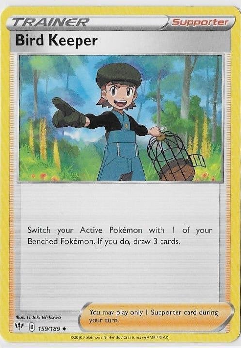 Darkness Ablaze,  Bird Keeper [uncommon] 159/189, Verzenden, Nieuw, Losse kaart