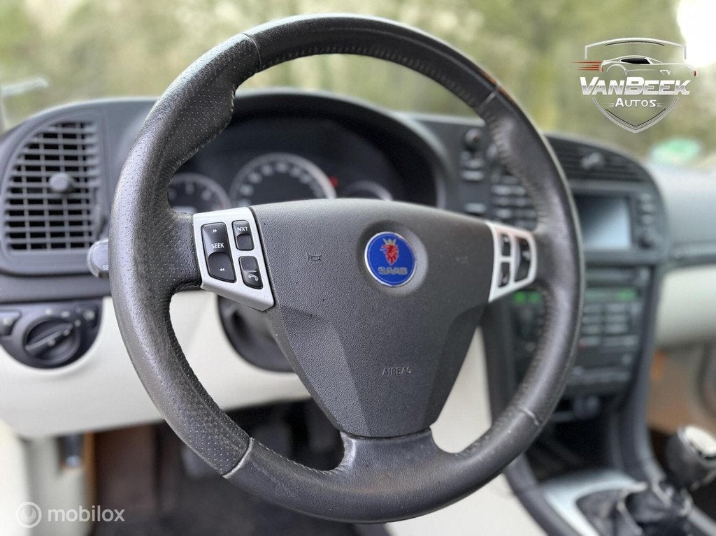 Saab 9-3 Cabrio 1.9 TiD Linear 20 Years Edition, Auto's, Saab, Voorwielaandrijving, Gebruikt, 4 cilinders, 4 stoelen