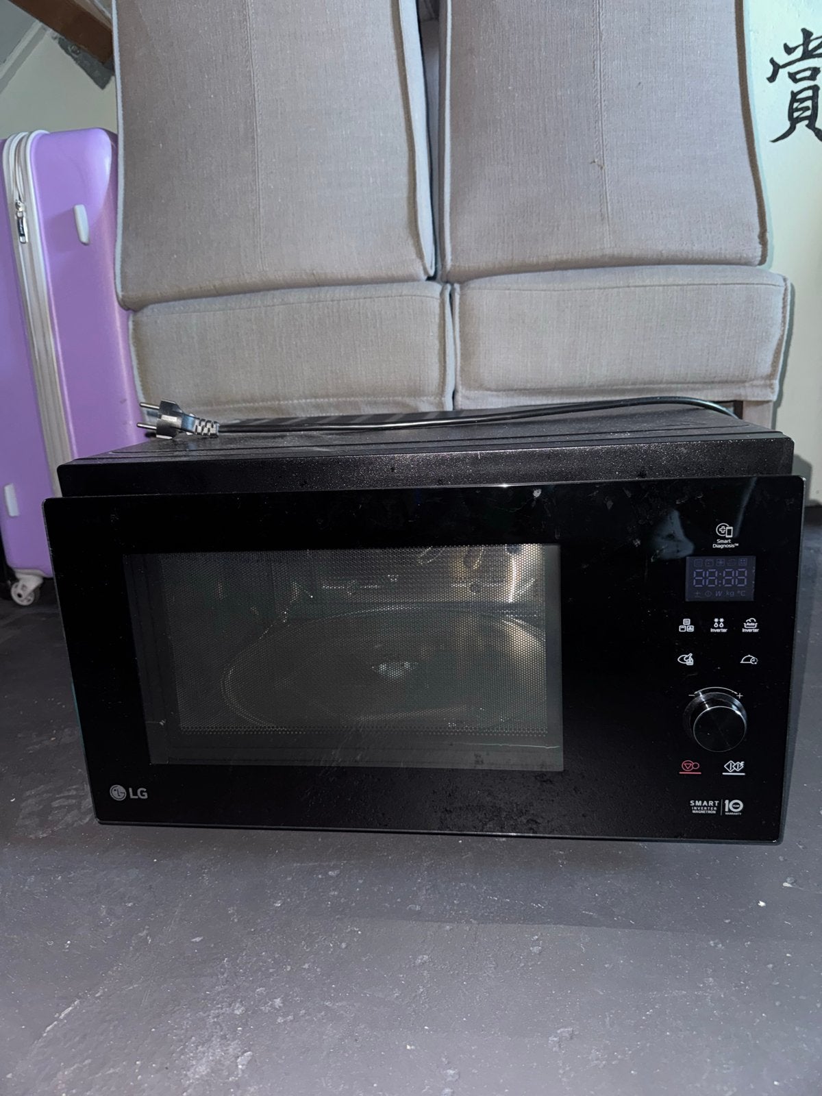 LG combi Oven-Magnetron, Ophalen, Minder dan 45 cm, Overige merken, Draaiplateau