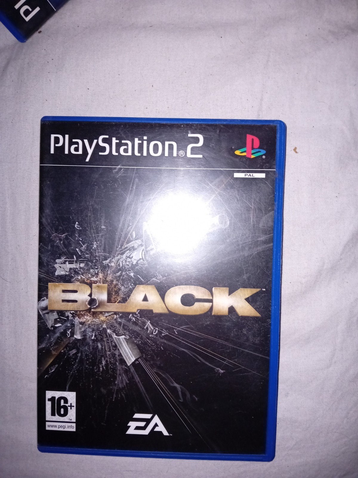 BLACK - PlayStation 2 (PS2) - Actie Shooter Game, Spelcomputers en Games, Shooter, 1 speler, Ophalen of Verzenden, Zo goed als nieuw