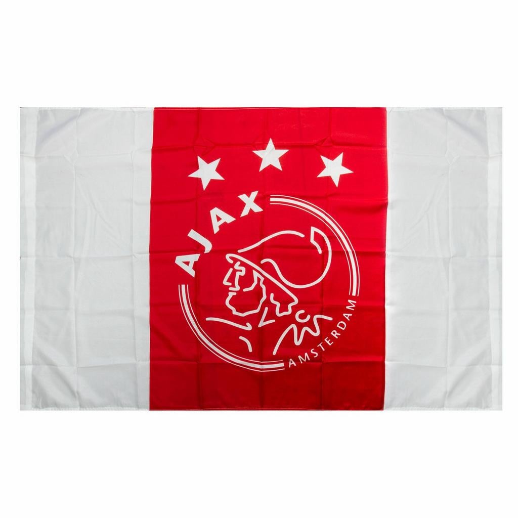 Ajax vlag xl, Verzamelen, Sportartikelen en Voetbal, Nieuw, Overige typen, Ajax, Ophalen of Verzenden
