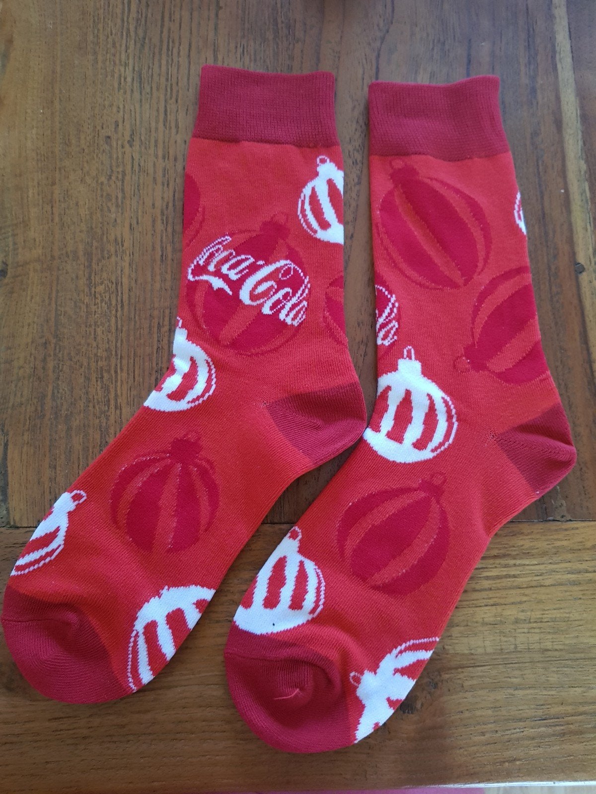 Rode Coca-Cola kerstsokken - one size ***nieuw***, Diversen, Ophalen of Verzenden, Nieuw