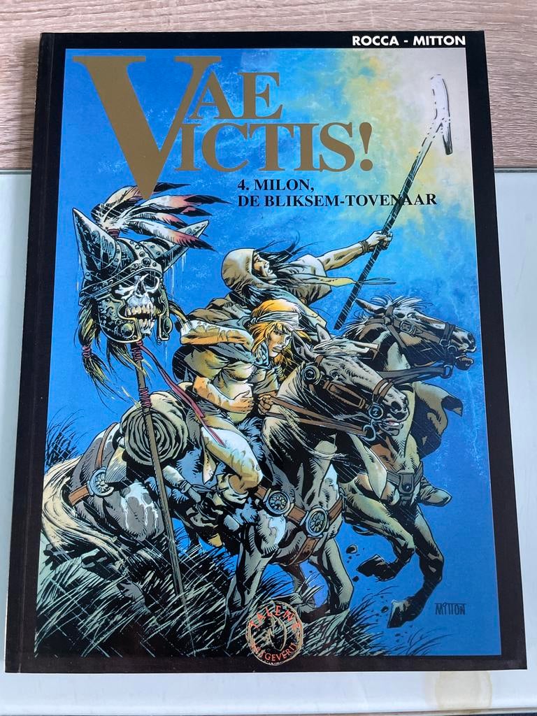Vae Victis! 4. Milon, de Bliksem-Tovenaar - Rocca Mitton, Boeken, Eén stripboek, Ophalen, Zo goed als nieuw