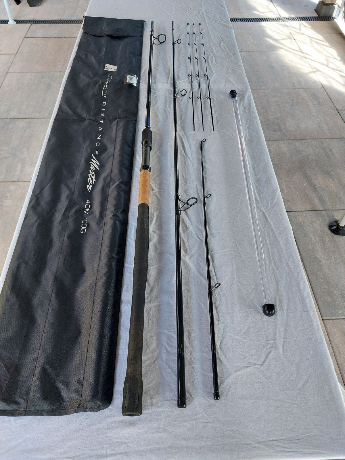 Preston Distance Master, Ophalen, Zo goed als nieuw, Werphengel