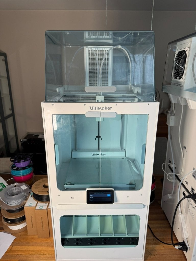 Ultimaker S5 Pro Bundle compleet + filament | nwpr. €8.685, Ophalen, Ingebouwde Wi-Fi, Ultimaker, Zo goed als nieuw