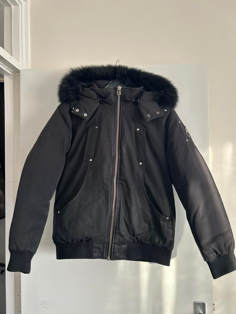 Jas Moose Knuckels zwart jongens, Ophalen of Verzenden, Gebruikt, Jongen, Jas