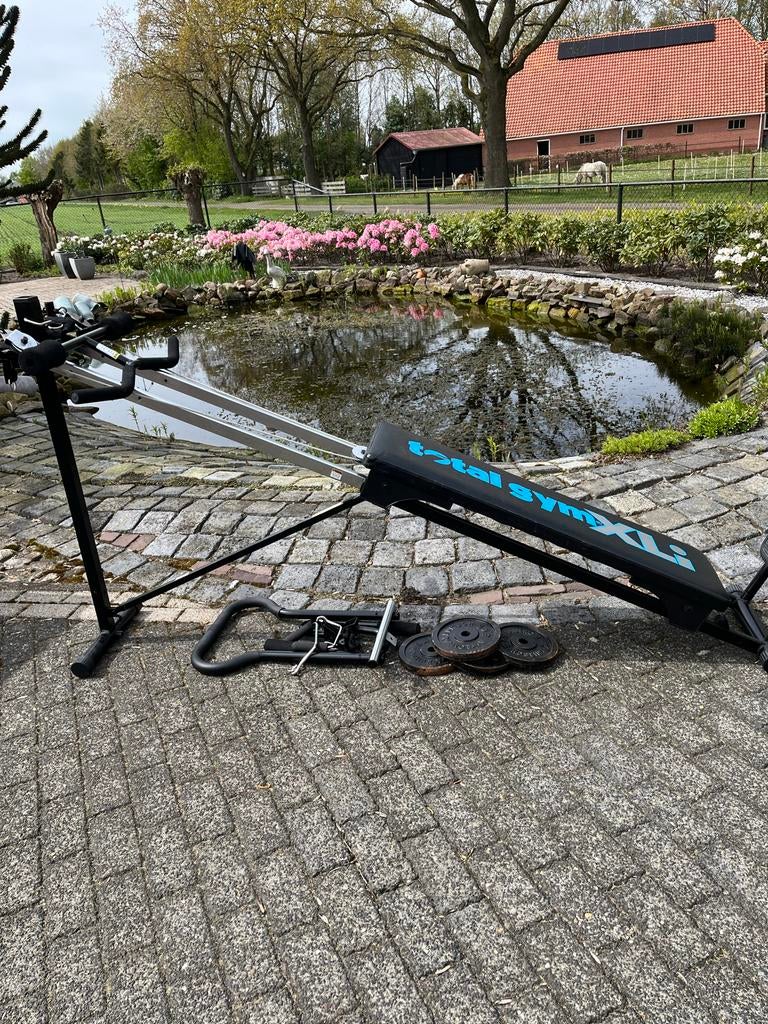Total Gym XL - Krachtstation voor Thuis, Gebruikt, Krachtstation, Armen, Ophalen of Verzenden