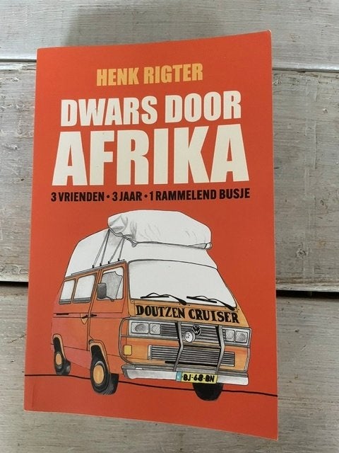 Dwars door Afrika in een rammelend busje. Henk Rigter, Boeken, Ophalen, Zo goed als nieuw, Henk Rigter, Afrika
