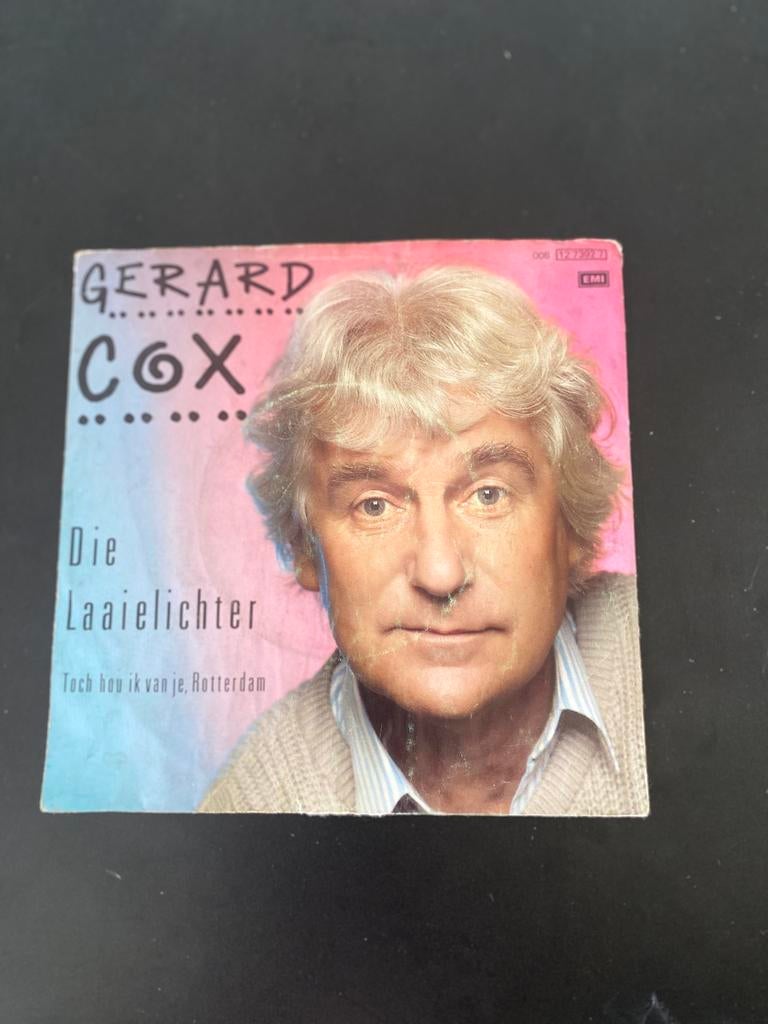 GERARD COX. DIE LAAIELICHTER, Gebruikt, 7 inch, Ophalen of Verzenden, Nederlandstalig
