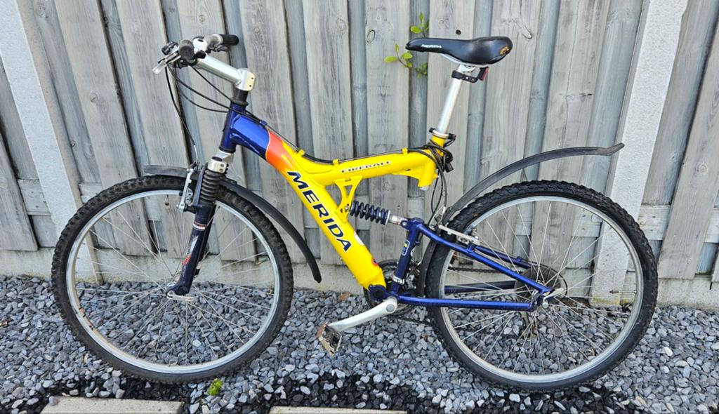 Merida Fireball Mountainbike -  Goede Staat, Ophalen, Merida, Zo goed als nieuw, Velgrem