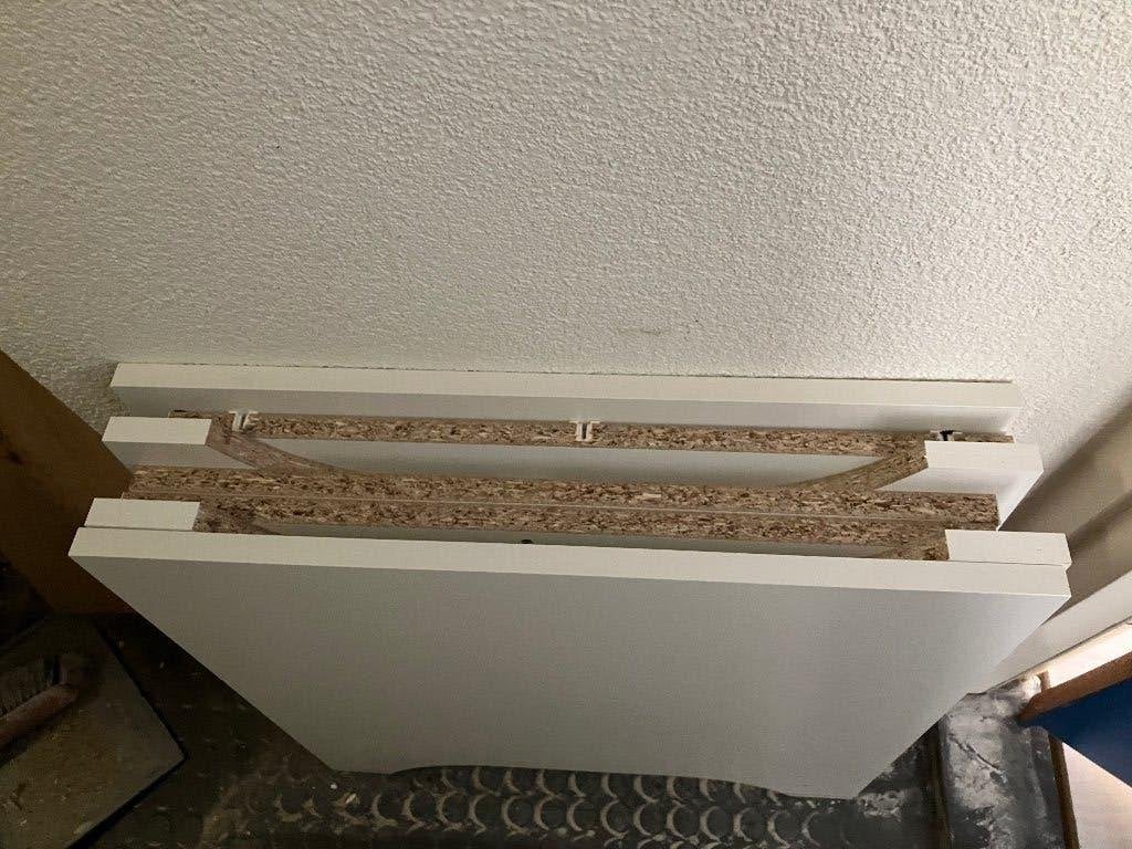IKEA metod hoge kast 220 x2), Ophalen, 200 cm of meer, Wit, 50 tot 100 cm