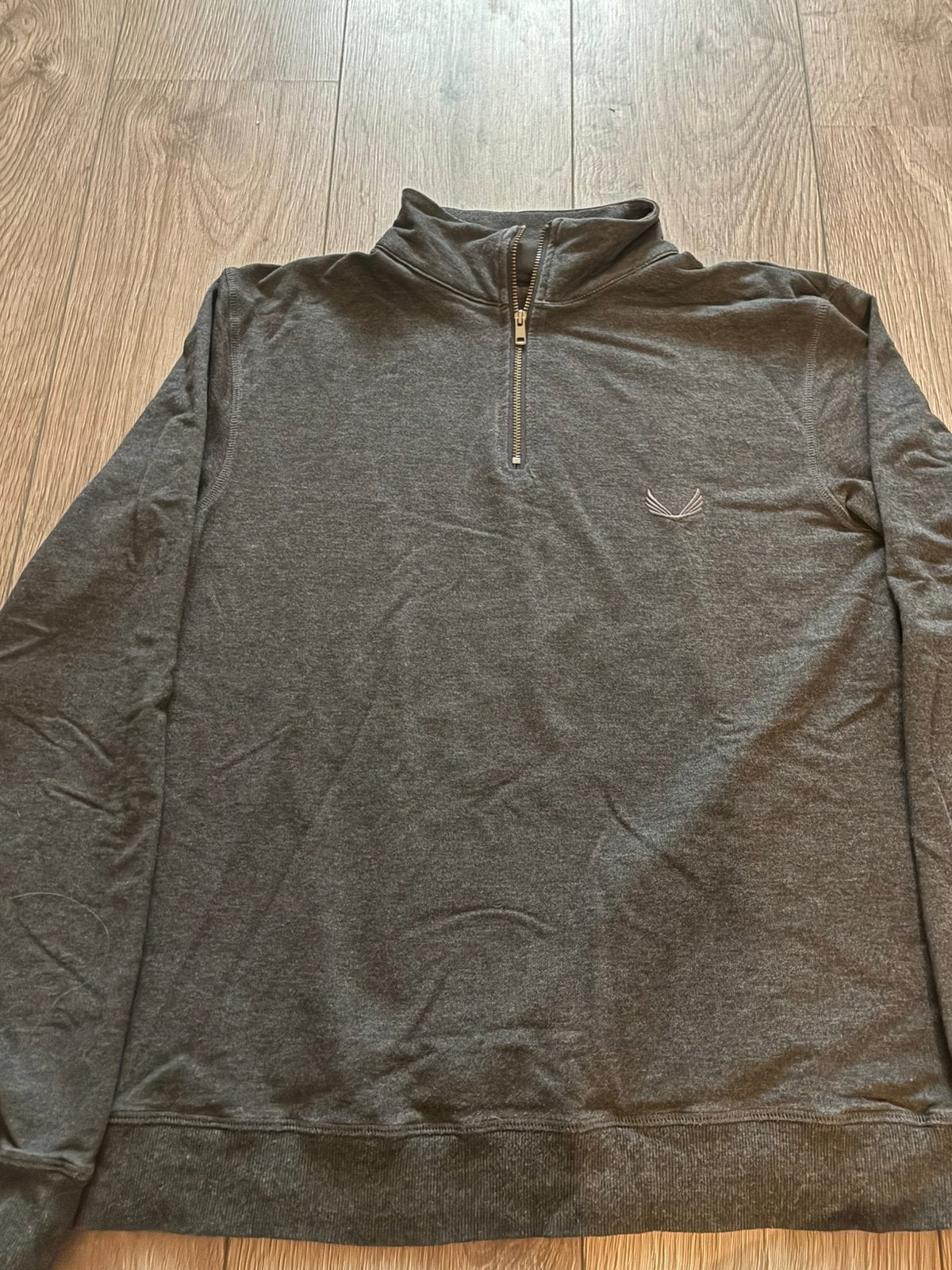 Zumo zip maat L, Kleding | Heren, Grote Maten, Ophalen of Verzenden, Gedragen, Grijs, Trui of Vest