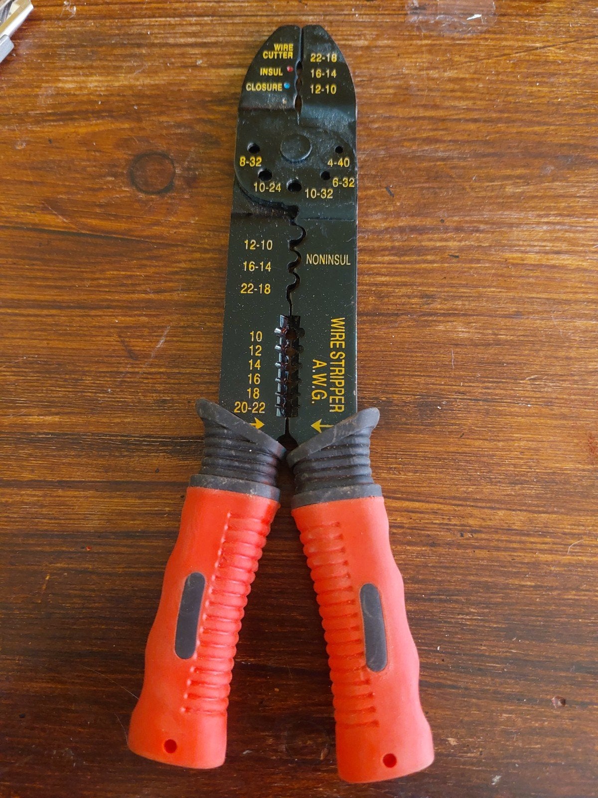Striptang / Draadstripper met draadknipper, Doe-het-zelf en Verbouw, Gereedschap | Handgereedschap, Ophalen of Verzenden, Gebruikt