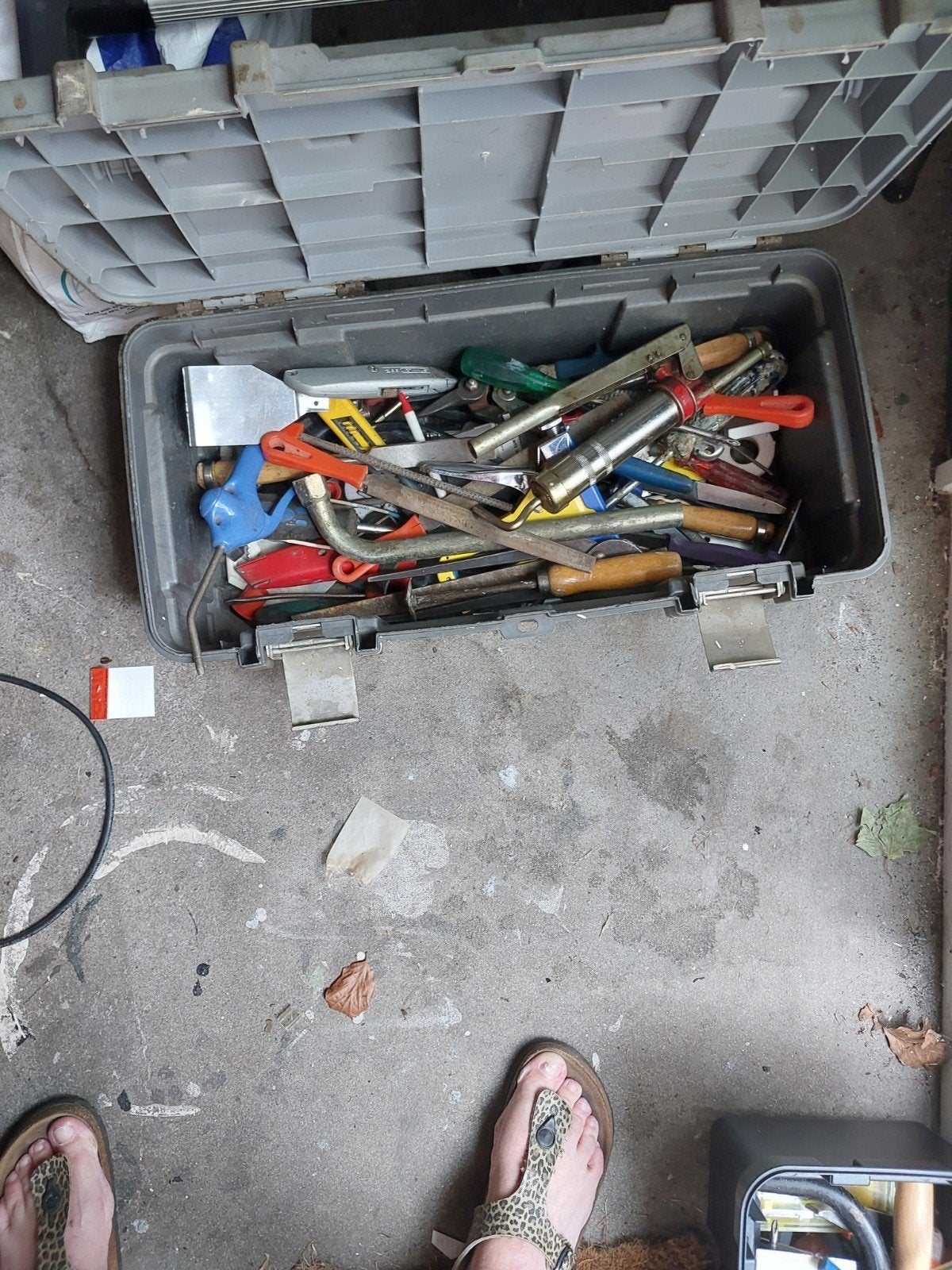 gereedschap, Ophalen