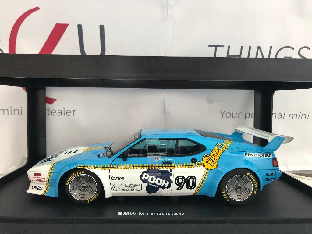 Werk83 1:18 BMW M1 No.90, Procar Series 1980 Surer nieuw, Ophalen of Verzenden, Nieuw, Auto, Overige merken