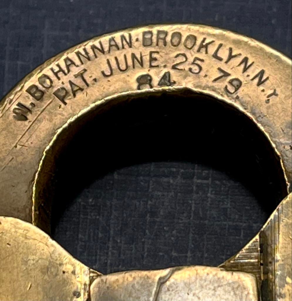 Antiek Amerikaans Bohannan Treinslot - New York 1876, Ophalen of Verzenden
