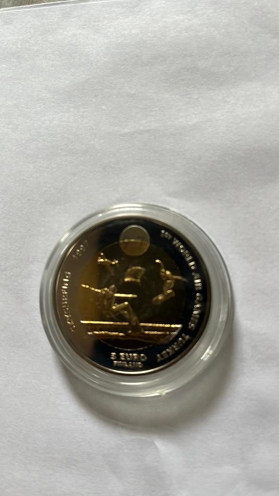 5 euro mint 1997 Finland, Ophalen of Verzenden, Finland, 5 euro