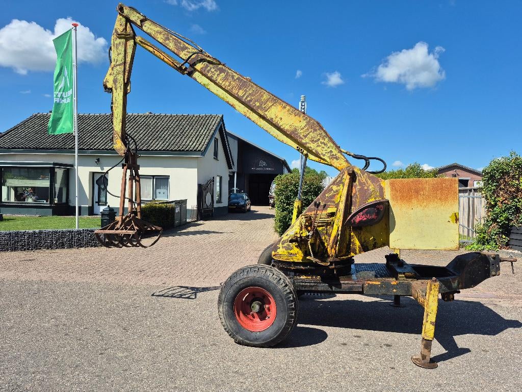 Getrokken kraan, Ophalen of Verzenden, Glastuinbouw, Grondbewerking