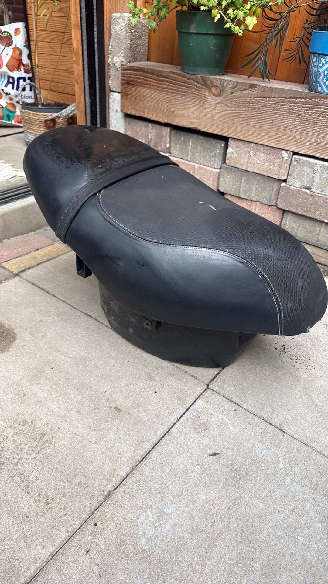 Zip buddy met zadel, Ophalen of Verzenden, Zo goed als nieuw, Zadel, Piaggio