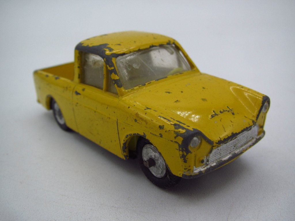 Lion car - DAF 750 Variomatic Geel 1:50, Ophalen of Verzenden, Gebruikt, Bus of Vrachtwagen, Lion Toys
