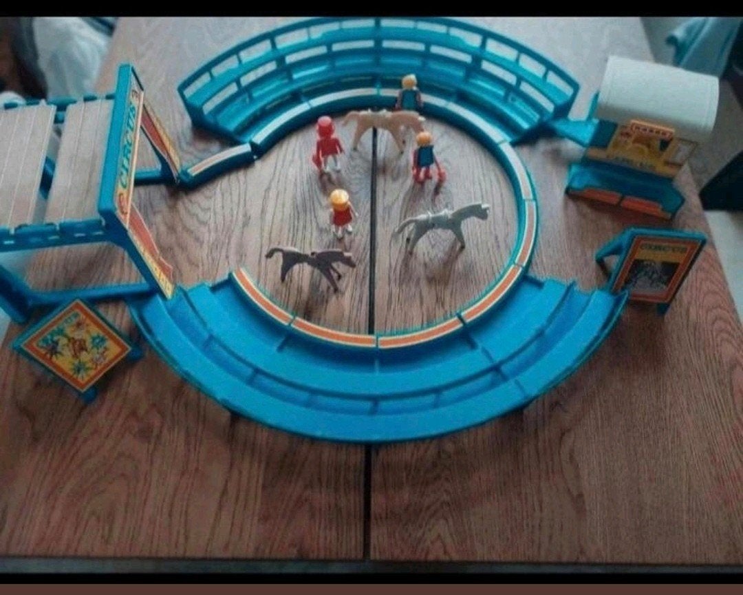Vintage Playmobil Circus Set, Ophalen of Verzenden, Gebruikt, Overige series, Overige typen