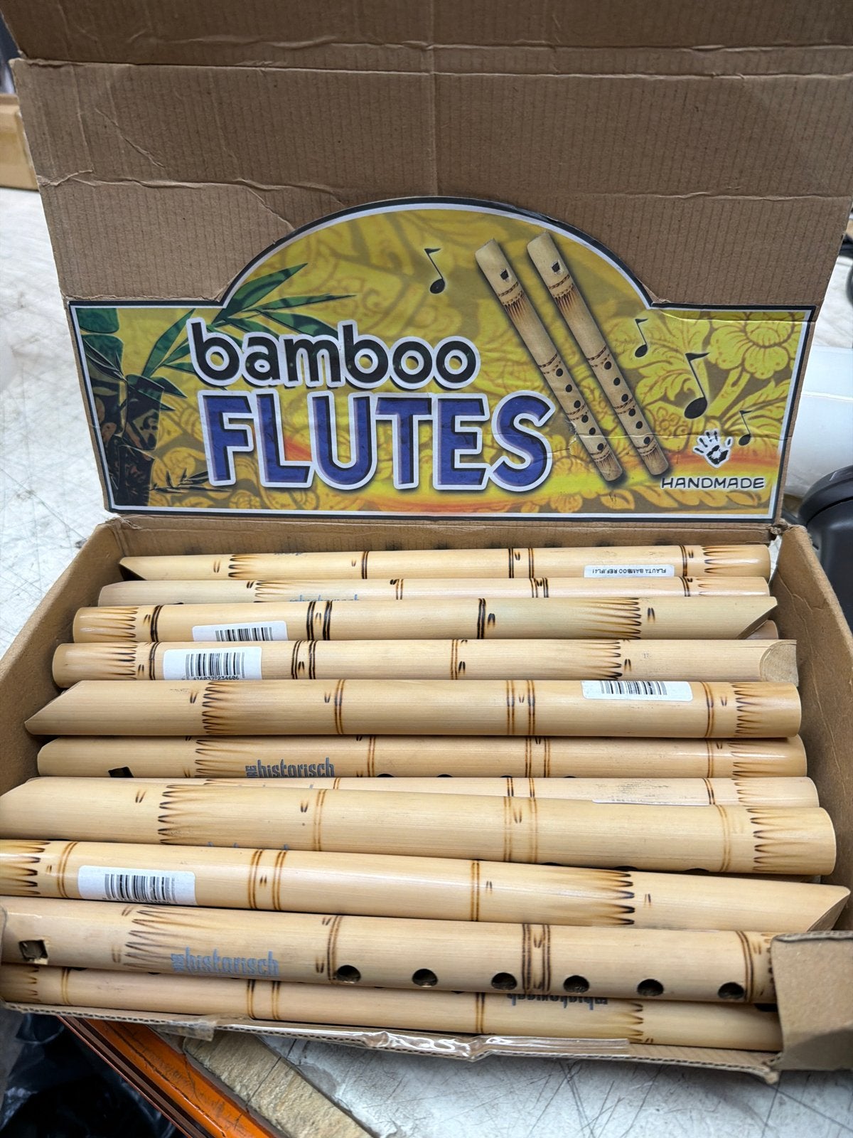 24 stuks Bamboe Fluiten - Nieuw in doos, Muziek en Instrumenten, Nieuw, Nvt, Nvt, Nvt
