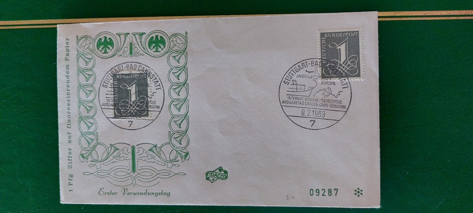 Duitsland FDC, Ophalen of Verzenden, Envelop