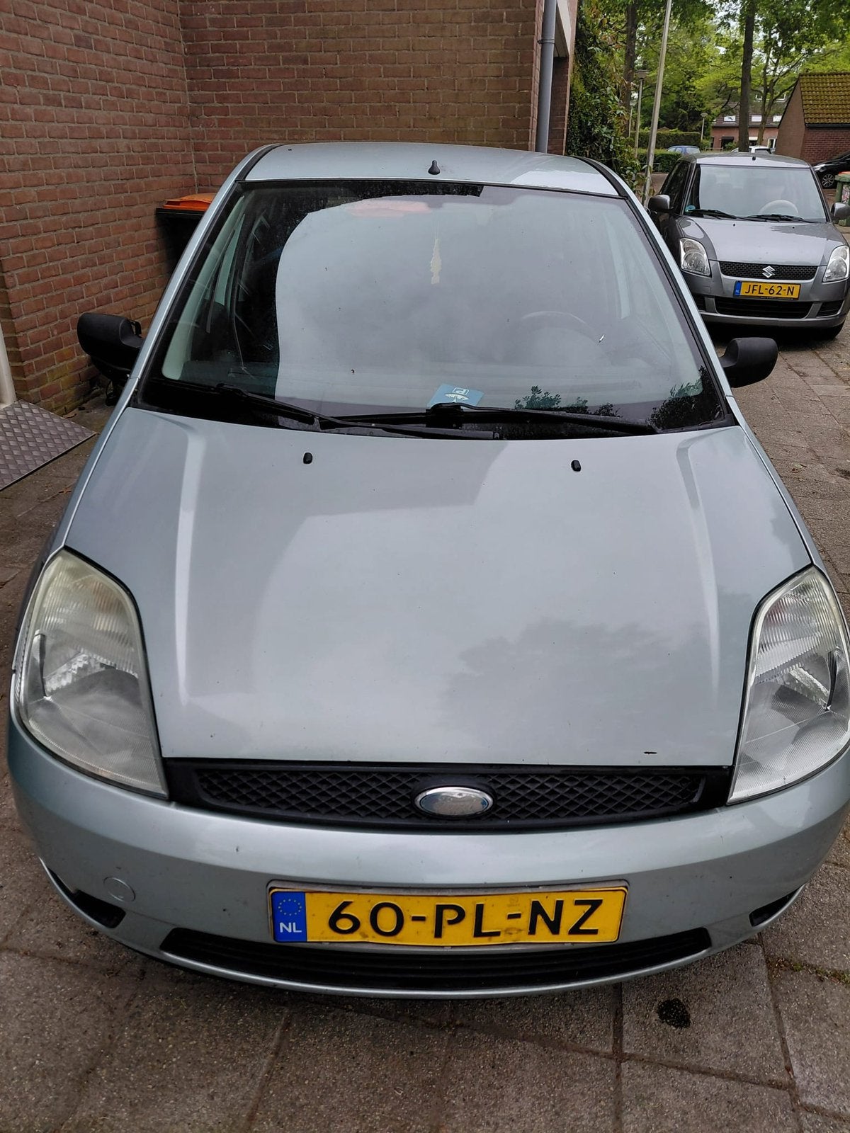 Ford Fiësta 1.3 8V 5DR 2004 Groen, Auto's, 1299 cc, 40 €/maand, 4 cilinders, Origineel Nederlands