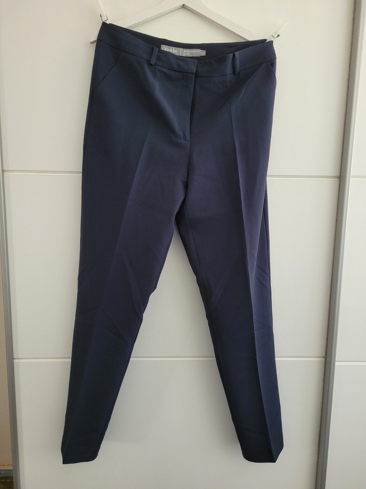 Nieuwe Geisha donkerblauwe dames broek,maat L 40, Kleding | Dames, Maat 38/40 (M), Geisha, Blauw, Nieuw