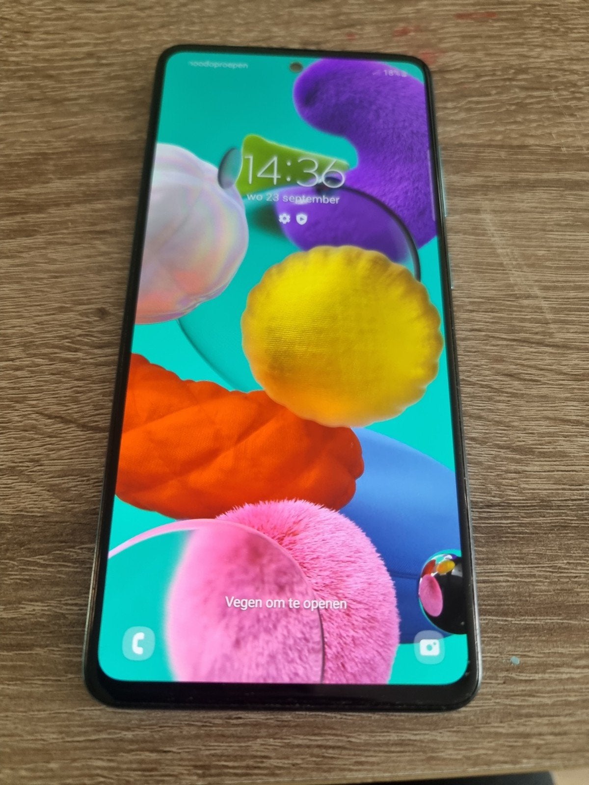 Samsung Galaxy A51 128GB met lichte gebruikssporen, Gebruikt, Overige kleuren, Touchscreen, Ophalen of Verzenden