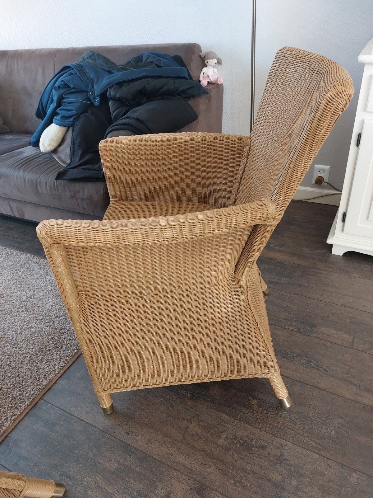 Lloyd Loom by Lioon rotan stoelen (2 stuks), Huis en Inrichting, Gebruikt, Twee, Overige kleuren, Riet of Rotan