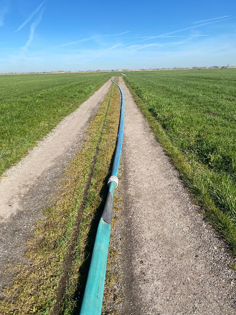Waterslang 4duims, Ophalen, Glastuinbouw, Beregening en Drainage