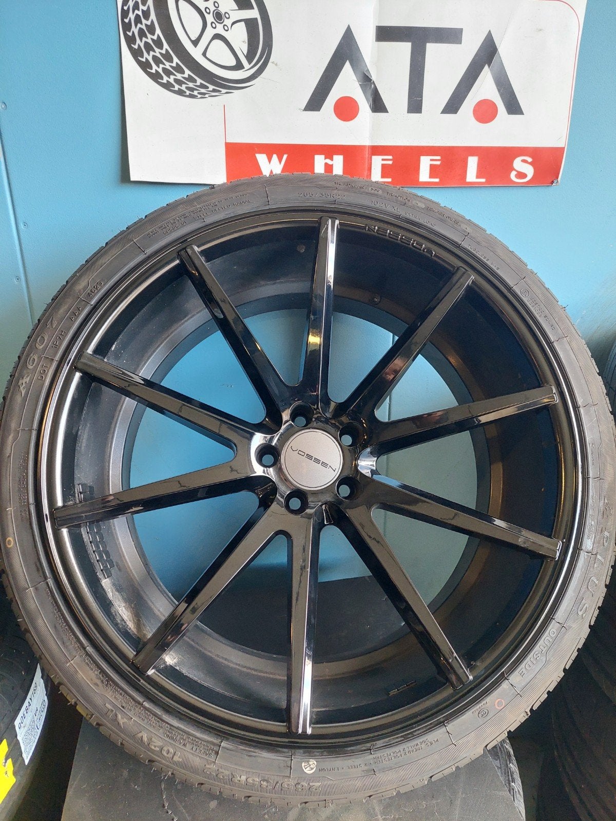 22 inch VOSSEN VFS-1 Velgen Zomerbanden Audi SQ5 A8 A7 A6, Auto-onderdelen, Banden en Velgen, Gebruikt, 265 mm, Banden en Velgen
